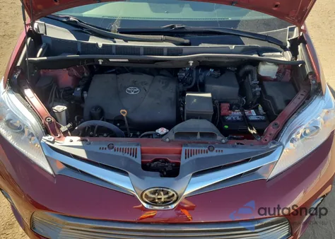 2018 Toyota Sienna Xle из США, поврежденный, VIN 5TDYZ3DC2JS916482